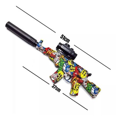 Fuzil Ak 47 Brinquedo Atira Bolinha Gel Elétrica + Muniçoes MS Comercial