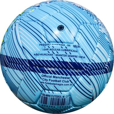 Mini Bola Futebol De Campo Manchester City Oficial - 1380