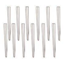 Kit 12 Pés de Metal 90 CM Hairpin Legs Aparador e Mesa de Canto Bronze