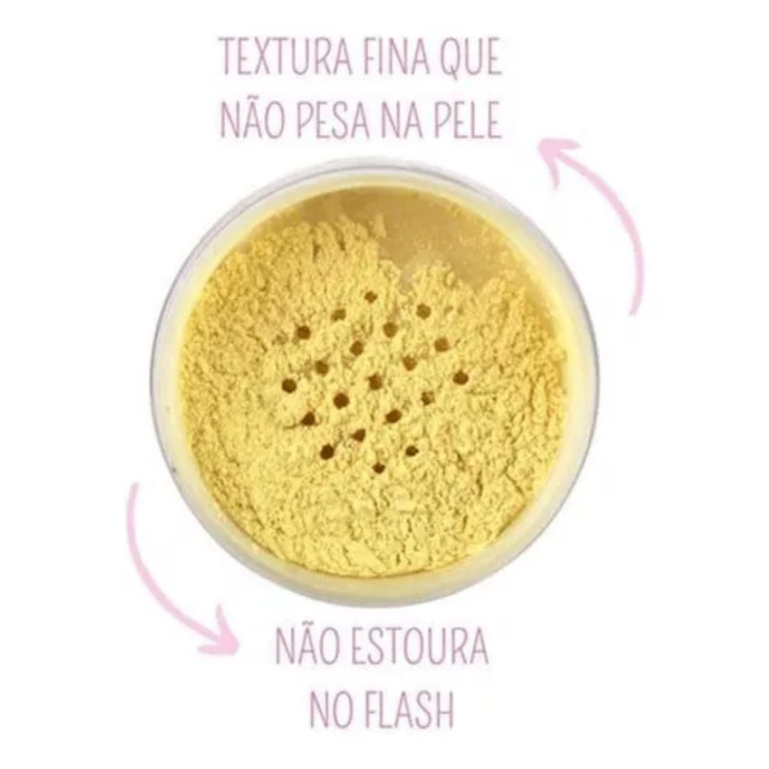 Pó De Banana Finalizador À Prova D'água Lady Beauty Lb-010