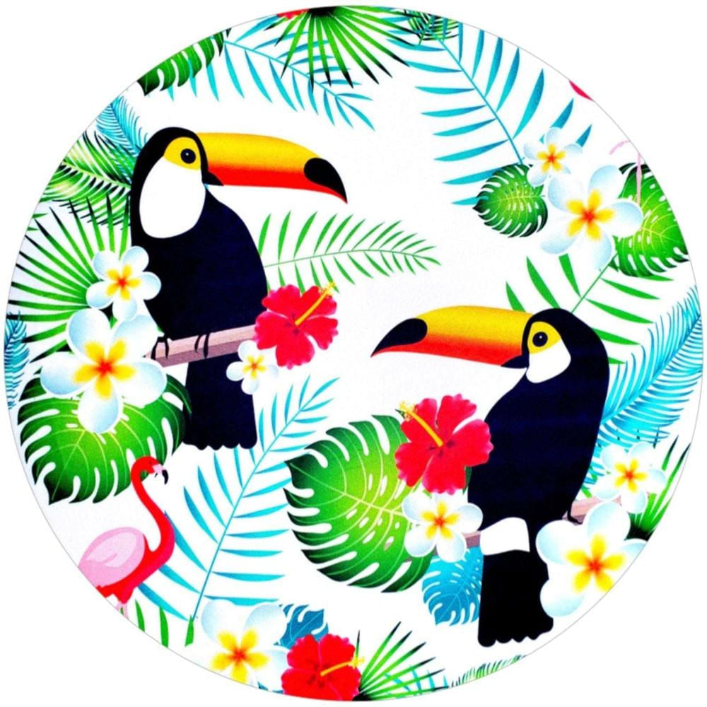 Kit 4 Capas para Sousplat Tucano da Charlô 35cmx35cm
