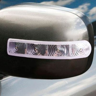 Pisca Para Retrovisor Retrolight Slim Seta 4 Leds Branco Par