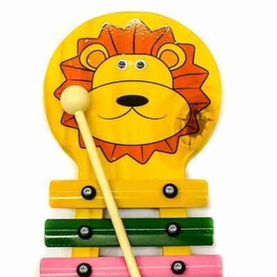 Metalofone Infantil Leão Colorido - P2237 - Vibratom