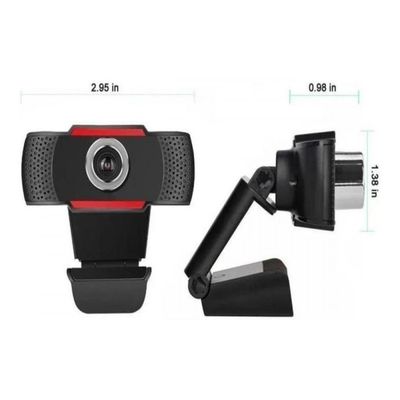 Webcam Full Hd 1080P Uhd Câmera Computador Microfone