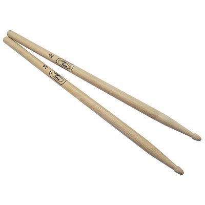 Par de Pratos Chimbal para Bateria 14" Liga de Latão + Baqueta 5A Hickory New York