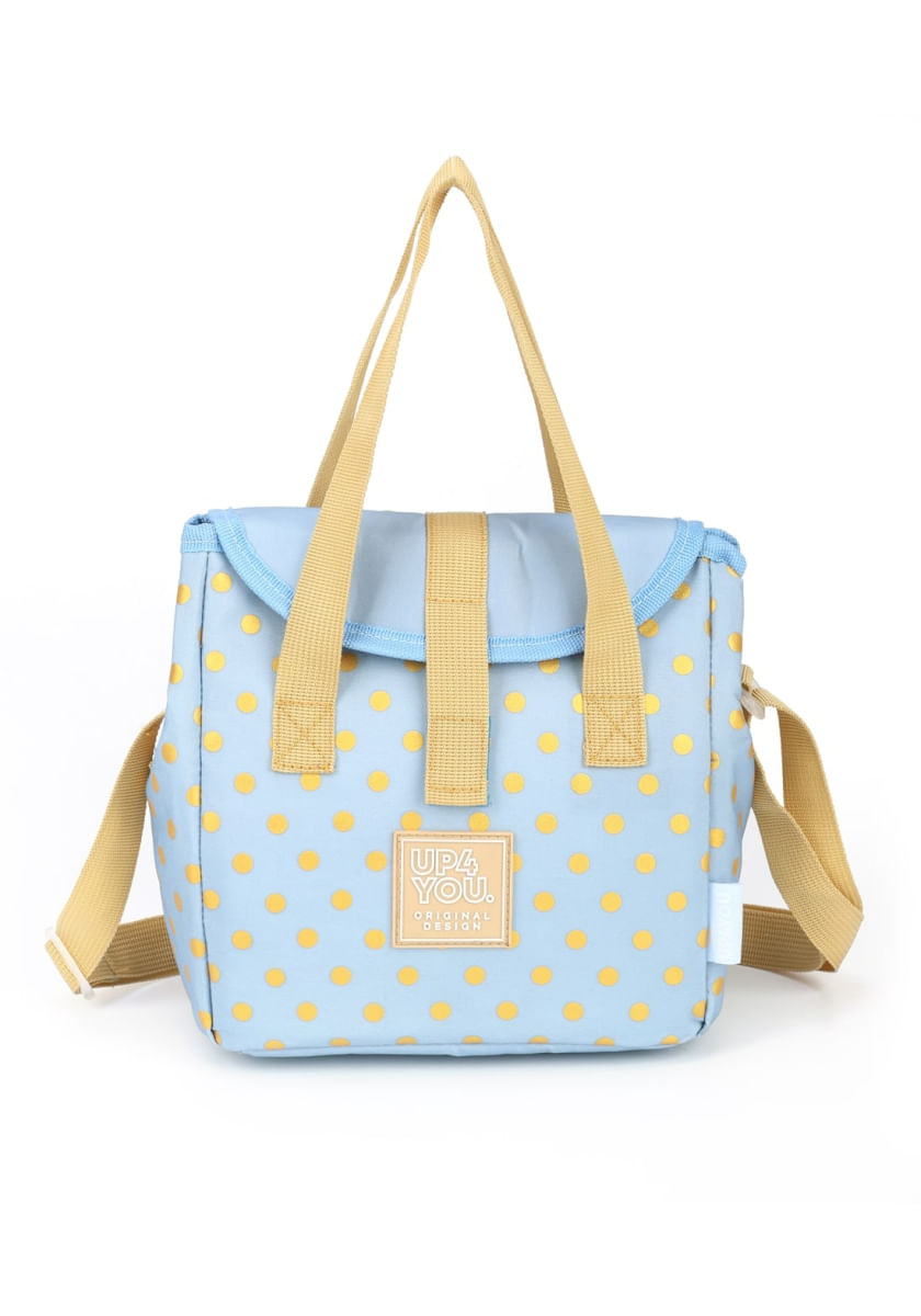 Lancheira Infantil Transversal Up4You Luxcel LA47063UP Poá
