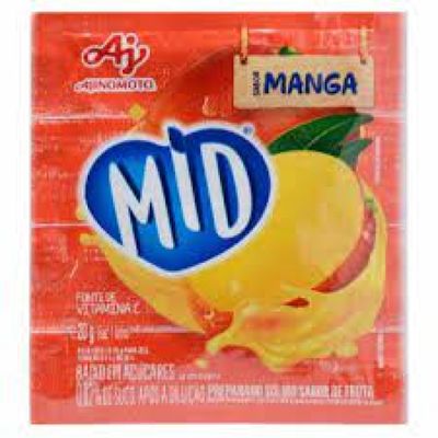 MID Suco em Pó Sabor Manga 20 gramas