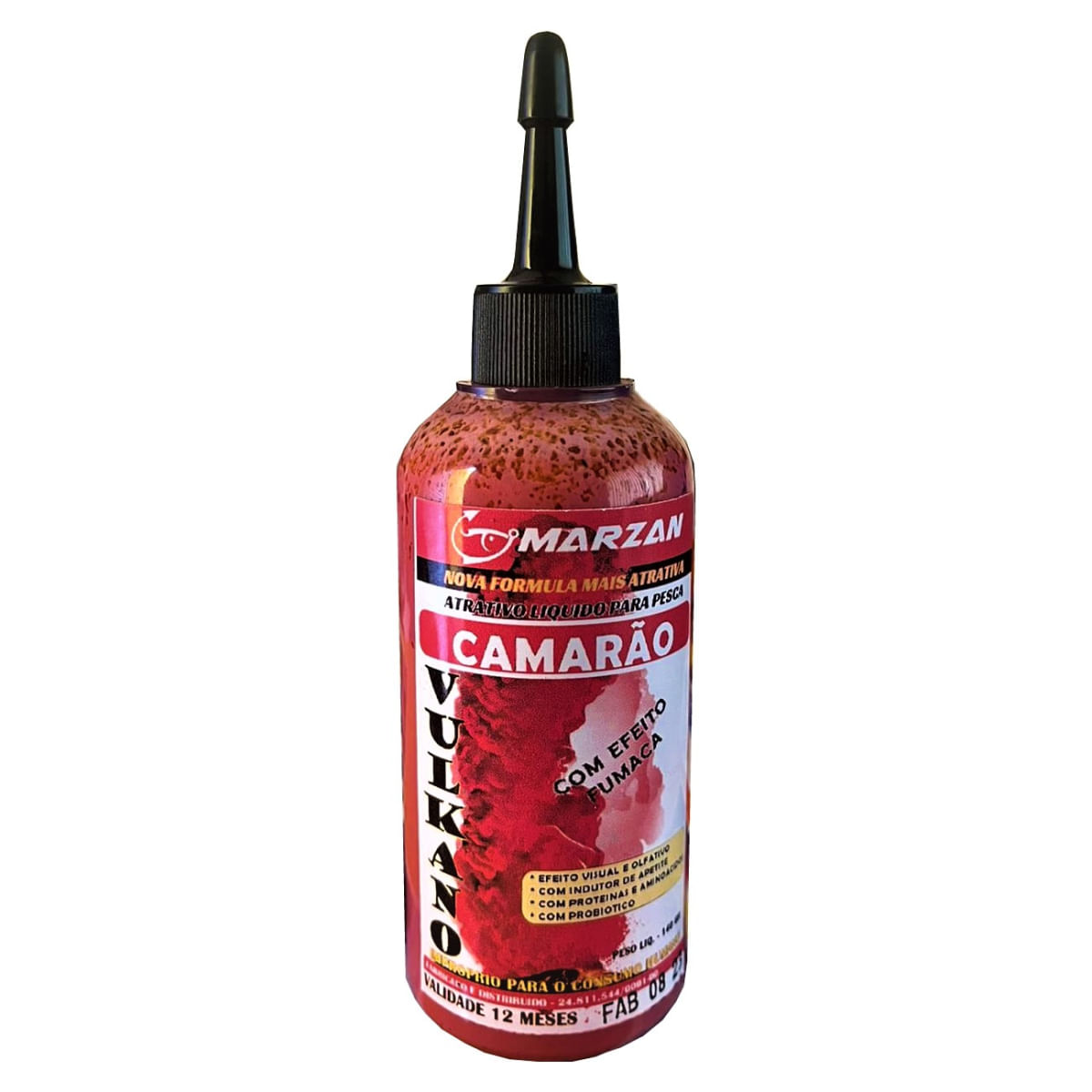 Vulkano - Atrativo Liquido  Para Pesca Sabor: Camarão