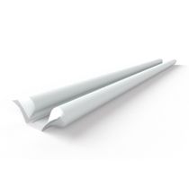 Veda Porta Rolinho 100Cm Branco Comfort Door Protetor Impermeável Vedação Frestas Contra Inseto Poeira Ruido