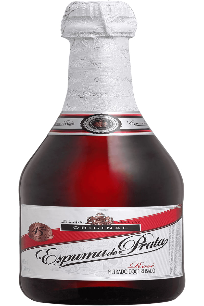 Filtrado Doce Rosé Espuma de Prata Peterlongo 660ml