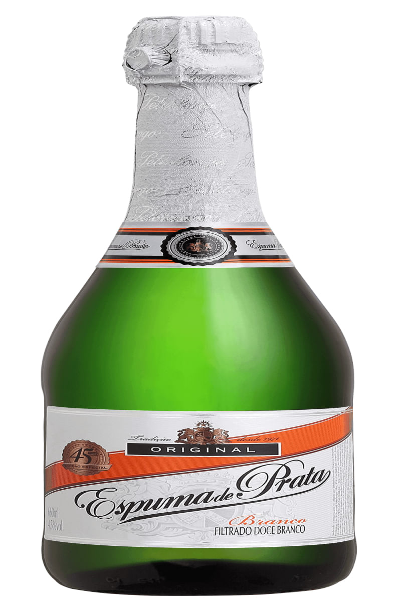 Filtrado Doce Branco Espuma De Prata Peterlongo 660ml