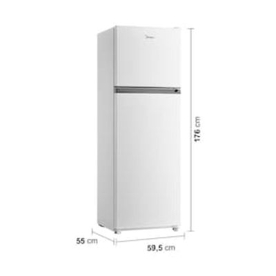 Geladeira Midea Cycle Defrost Duplex MD-RT411FGF01 Branca - 294L Branco / 110