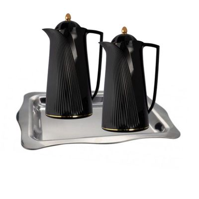 Bandeja Inox Retangular Decorativa Multiuso 42x28 Cm Servir