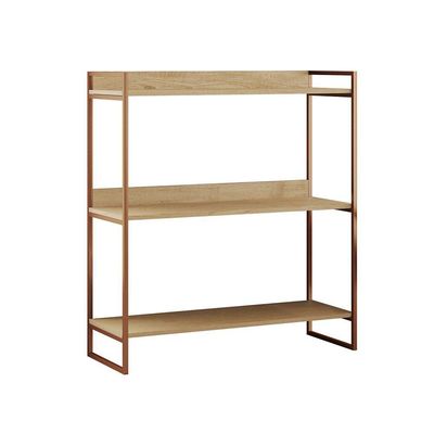 Prateleira Multiuso Industrial Córdoba 95cm Cobre E Castanho Marrom