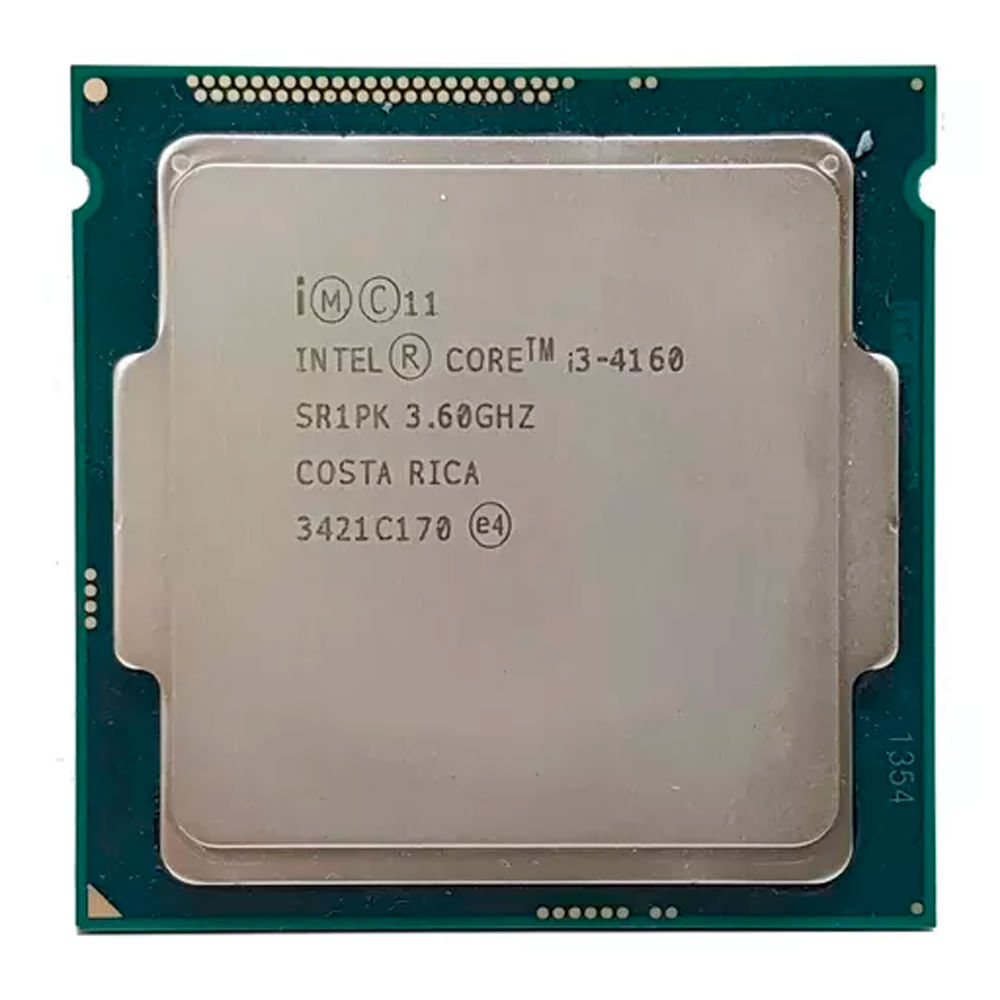 Processador Intel® Core i3-4160 3.60ghz 1MB SR1PK 1150 Oem s/ cooler
