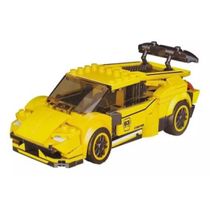 Super Famous Car Sport Amarelo 328 Pecas Folia