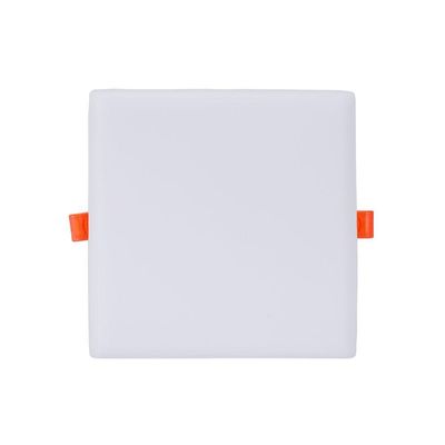 Painel De Led Blumenau Frameless Quadrado Sobrepor-embutir 24w Bivolt 3000k Luz Amarela
