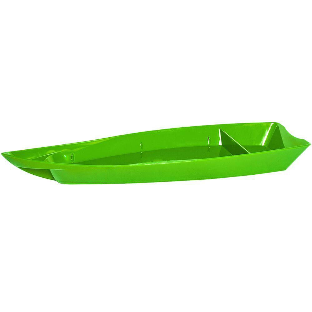 Barca Sushi 3,5l Verde Em Polipropileno Linha Tropical Vem