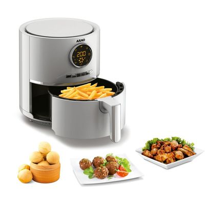 Fritadeira Air Fryer 4,2L UFRY Arno Grafite 127V