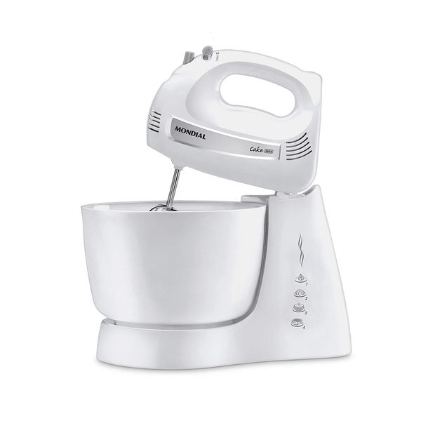 Batedeira Mondial Cake Branca B-50-W - 500W 220V UNICA