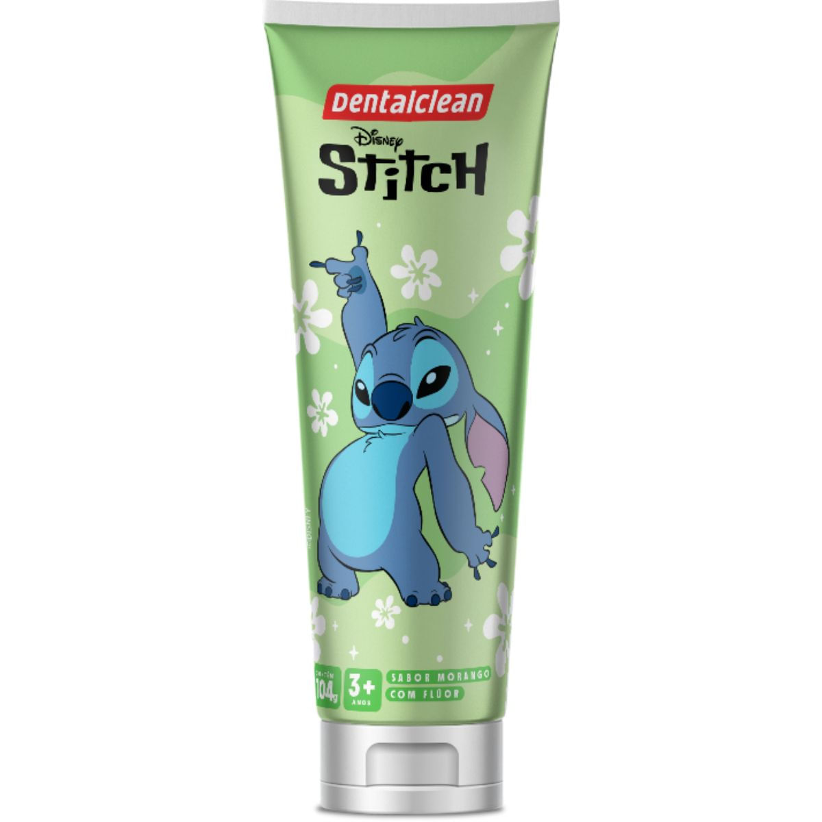 2X GEL DENTAL INFANTIL STITCH - MORANGO - 104G - DENTALCLEAN