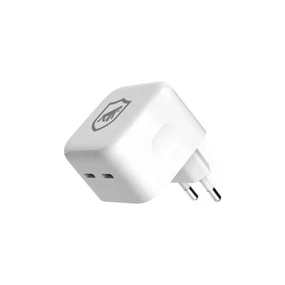 Carregador Turbo Duplo Tipo C + 2UN Cabo Raptor Tipo C / Lightning - Gshield