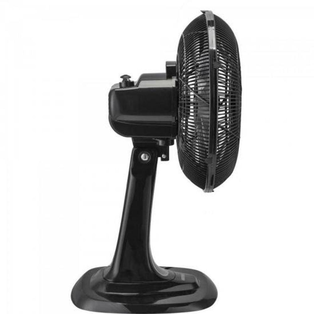 Ventilador De Mesa Ventisol Turbo 6 30cm Preto Cinza 127V