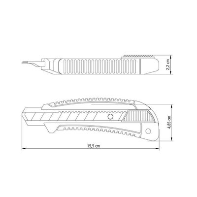 Estilete Profissional 6" 48x155mm - Tramontina
