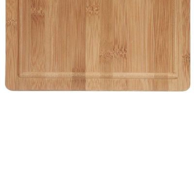 Tábua De Corte Retangular De Bamboo 35 X 25cm