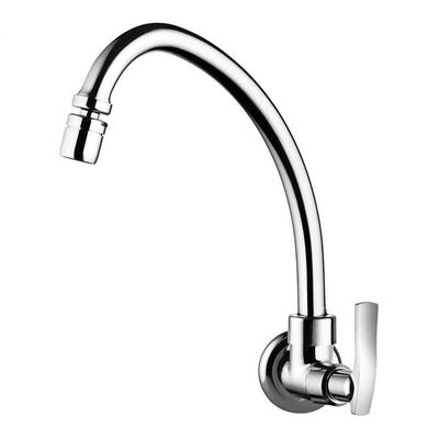 Torneira Para Cozinha De Parede Com Bica Móvel One Cromado 1/2