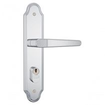 Fechadura Externa Fano 803-03 Com Espelho Inox - Stam