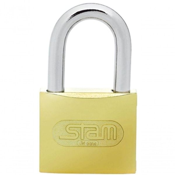 Cadeado Latonado 45mm - Stam