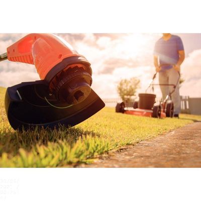 Cortador De Grama Elétrico Ce45m Com Diâmetro De Corte De 450 Mm E Chassi Metálico 2500 W