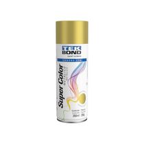 Tinta Aerossol Metálico 350ml - Tekbond Dourado