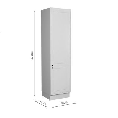 Paneleiro Évora 1 PT Azul Branco Ártico