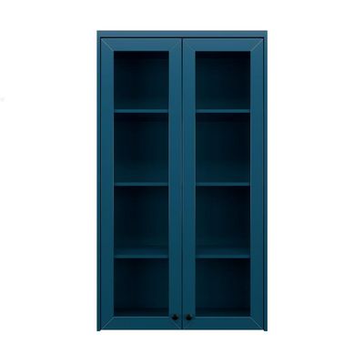 Cristaleira Évora com Vidro 2 PT Azul Orion