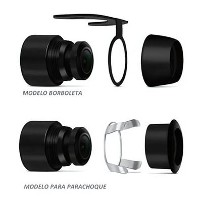 Camera Roadstar RS210BR C PRO Line RE e Frontal Borboleta