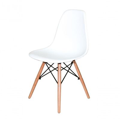 Cadeira Fixa Concha Eifel Branco