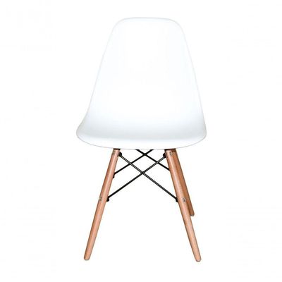 Cadeira Fixa Concha Eifel Branco