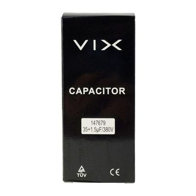 Capacitor 35 + 1.5 Uf 380v único