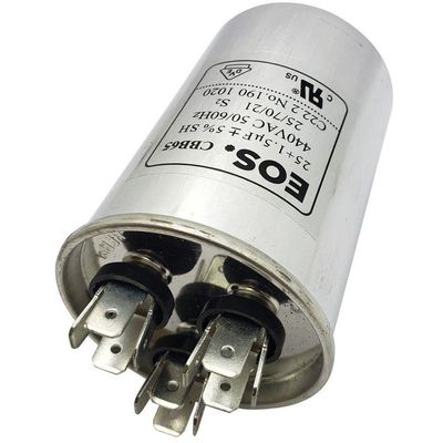 Capacitor 25+1,5 Mfd 440v