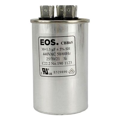 Capacitor 30 + 1.5 Uf 440v 3 Saídas