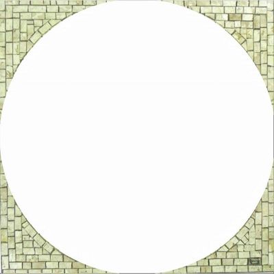 Travertino Moldura Acabamento Quadrado Tamanho 120cm