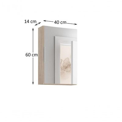 Espelheira Modular 60cm X 40cm Madeirado Inteiro