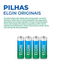 Pilha Alcalina Aaa Elgin Energy Lr03 1,5v Palito 1 Unidade