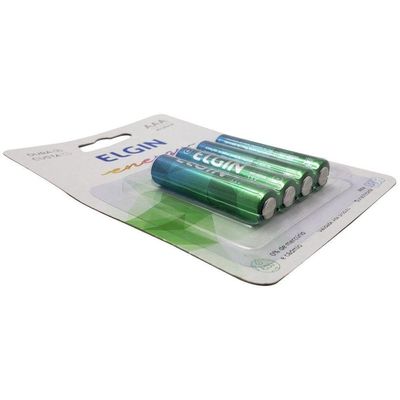 Pilha Alcalina Aaa Elgin Energy Lr03 1,5v Palito 1 Unidade