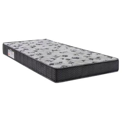 Cama Box Baú Solteiro Sintético + Colchão De Espuma D33 - Sereneprime - 88cm Cor:bege