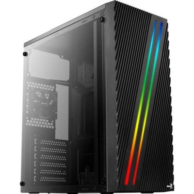 Gabinete Gamer Aerocool Atx Streak V1 Preto