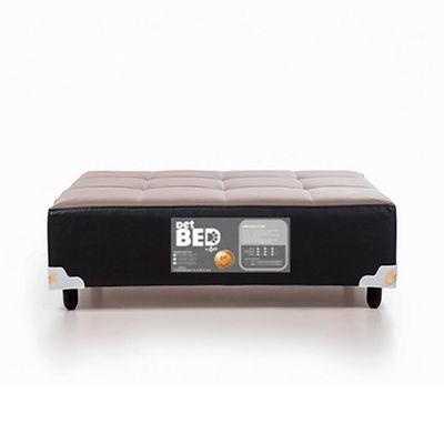 Cama Pet Bed Cinza/preto 80x60x19cm
