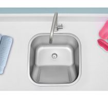 Tanque de Encaixe Hera Compact Aço Inox Acetinado 25L - Tramontina 94403/107